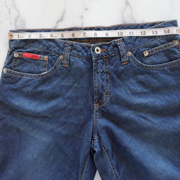 D&G Dolce & Gabbana Jeans Womens 29 Blue Denim Low Rise Limited Edition Vintage - Picture 7 of 13